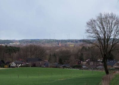 Blick von Bendestorf nach Ramelsloh