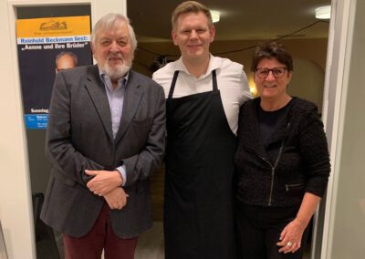 Die Organisatoren vom Plattdeutscher Abend mit Grönkohl