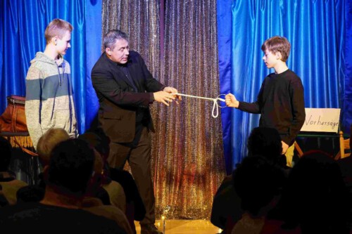 Zaubertrick mit Seil