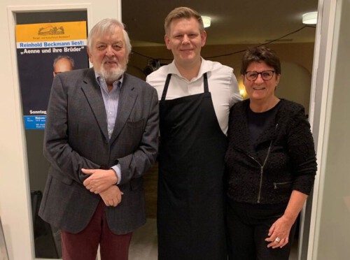 Die Organisatoren vom Plattdeutscher Abend mit Grönkohl